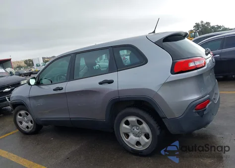 2014 Jeep Cherokee Sport from USA, damaged, VIN 1C4PJLAB7EW123747
